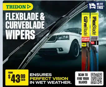 SuperCheap Auto FLEXBLADE & CURVEBLADE WIPERS offer