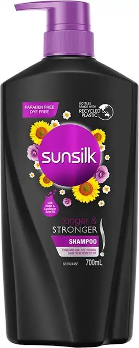 BIG W Sunsilk Longer & Stronger Shampoo 700ml offer