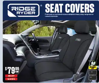 SuperCheap Auto SEAT COVERS offer
