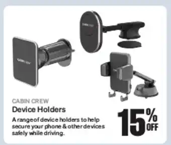 SuperCheap Auto Device Holders offer