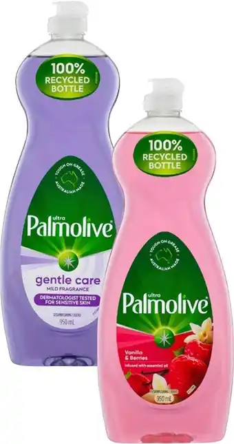 BIG W Palmolive Ultra Strength Concentrate Dishwashing Liquid 950ml offer