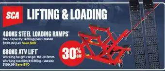 SuperCheap Auto 680kg ATV Lift offer