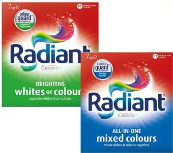 BIG W Radiant Laundry Powder 7kg offer