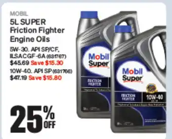 SuperCheap Auto 5L SUPER Friction Fighter Engine Oils offer