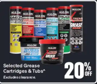 SuperCheap Auto Grease Cartridges & Tubs offer