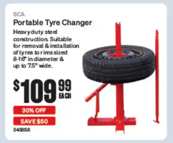 Portable Tyre Changer