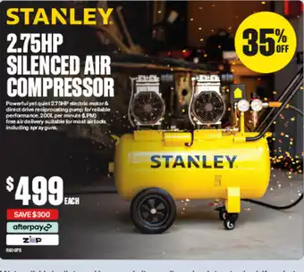 SuperCheap Auto 2.75HP SILENCED AIR COMPRESSOR offer