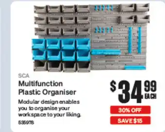 Multifunction Plastic Organiser