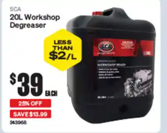 20L Workshop Degreaser