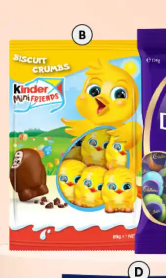 BIG W Kinder Assorted Mini Friends 89g-90g offer