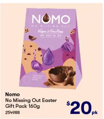 BIG W Nomo No Missing Out Easter Gift Pack 160g offer
