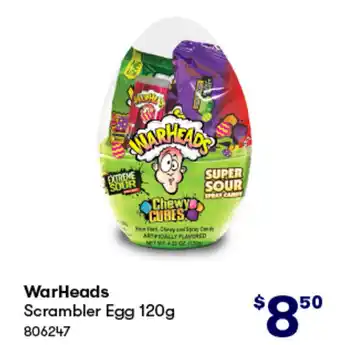 WarHeads Scrambler Egg 120g