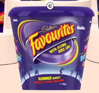 Favourites Bucket with Flying Disc Lid! 700g