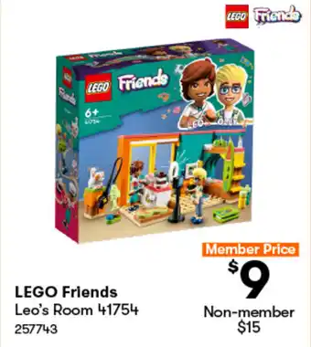 BIG W LEGO Friends Leo's Room offer