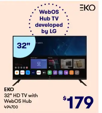 32 HD TV with WebOS Hub