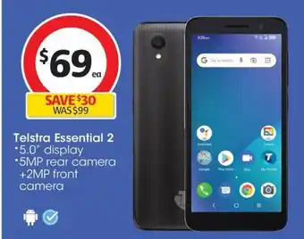 Coles Telstra Essential 2 offer