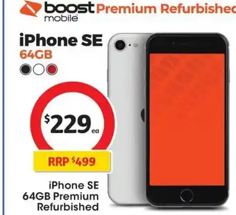 Coles iPhone SE 64GB offer