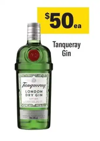 Coles Tanqueray Gin offer