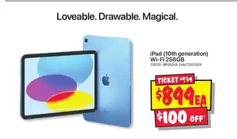JB Hi-Fi iPad (10th generation) Wi-Fi 256GB offer
