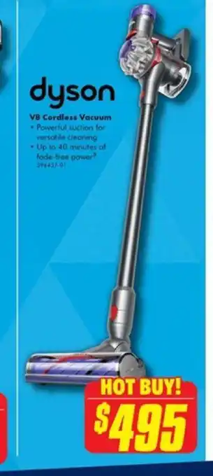 The Good Guys V8 Cordless Vacuum offer