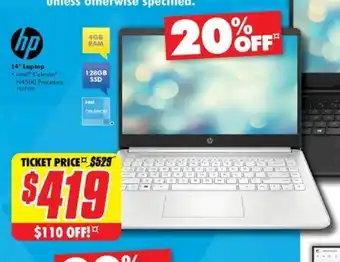 The Good Guys 14" Laptop offer