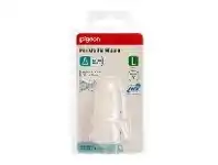 Baby Bunting Pigeon Slim Neck Flexible Peristaltic Teat - L - 2 Pack offer