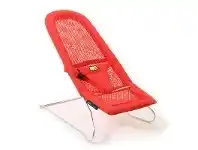 Veebee Serenity Bouncer Quilted Edge Scarlet