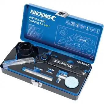 SuperCheap Auto Kincrome 4-in-1 Indexing Head Butane Soldering Iron Kit offer