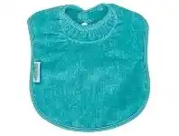 Silly Billyz Towel Plain Bib Aqua