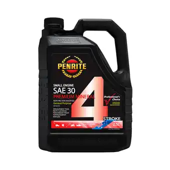 SuperCheap Auto Penrite Small Engine 4 Stroke Engine Oil - SAE30, 2.5 Litre offer