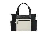 JJ Cole Arrington Nappy Bag Onyx/Ivory