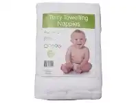 4Baby Terry Towelling Nappies 12pk