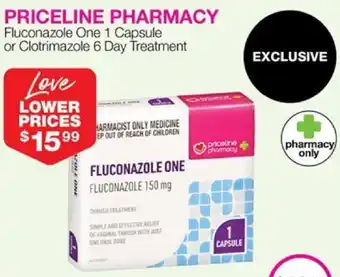 Priceline Fluconazole One 1 Capsule offer