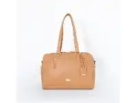 Vanchi Nappy Bag Steffi Carryall Camel