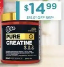 Chemist Warehouse BSc Range offer