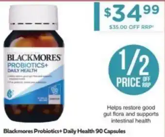 Blackmores Probiotics + Daily Health 90 Capsules