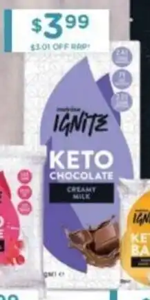 Chemist Warehouse Melrose Ignite Keto Range offer