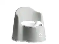 Baby Bunting BabyBjorn Potty Chair - Grey/White offer