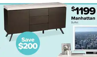 ComfortStyle Furniture & Bedding Manhattan Buffet offer