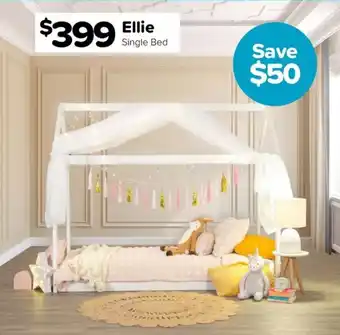 ComfortStyle Furniture & Bedding Ellie Single Bed offer