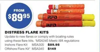 DISTRESS FLARE KITS