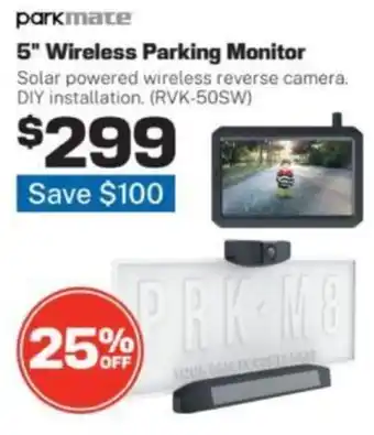 Repco 5" Wireless Parking Monitor offer