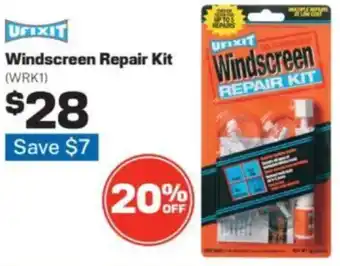 Repco Windscreen Repair Kit offer
