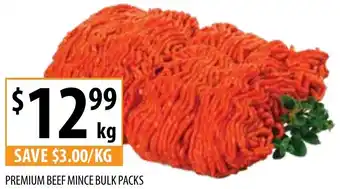 Supabarn PREMIUM BEEF MINCE BULK PACKS offer