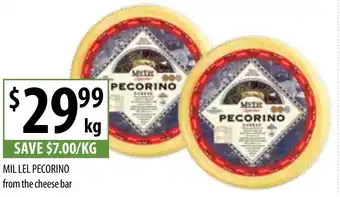Supabarn MIL LEL PECORINO from the cheese bar offer