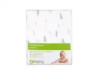 Baby Bunting 4Baby Cot Fitted Sheet Mint/Pink Feathers offer