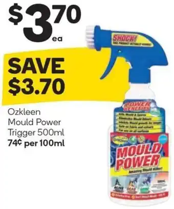 Woolworths Ozkleen Mould Power Trigger 500ml offer