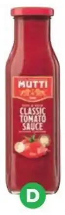 Woolworths Mutti Tomato Sauce 268ml offer