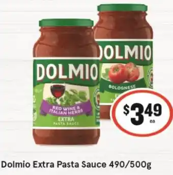 IGA Dolmio Extra Pasta Sauce 490/500g offer