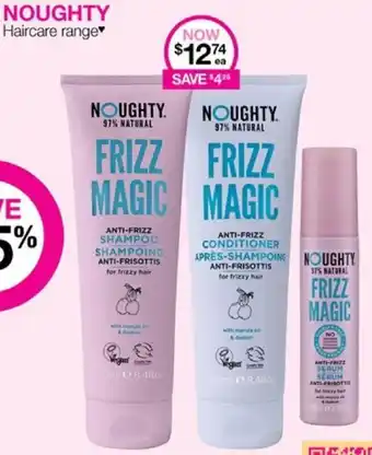 Priceline NOUGHTY Haircare range offer